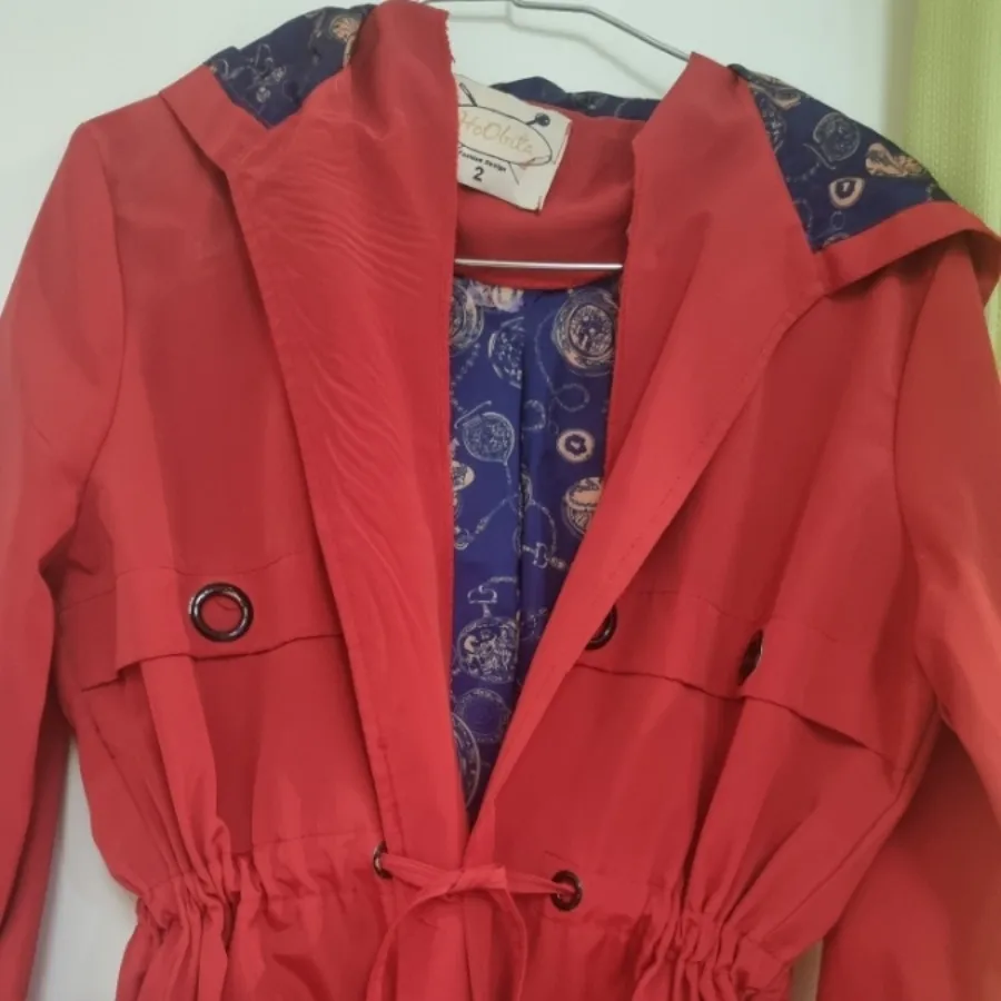 بارانی کلاه دار