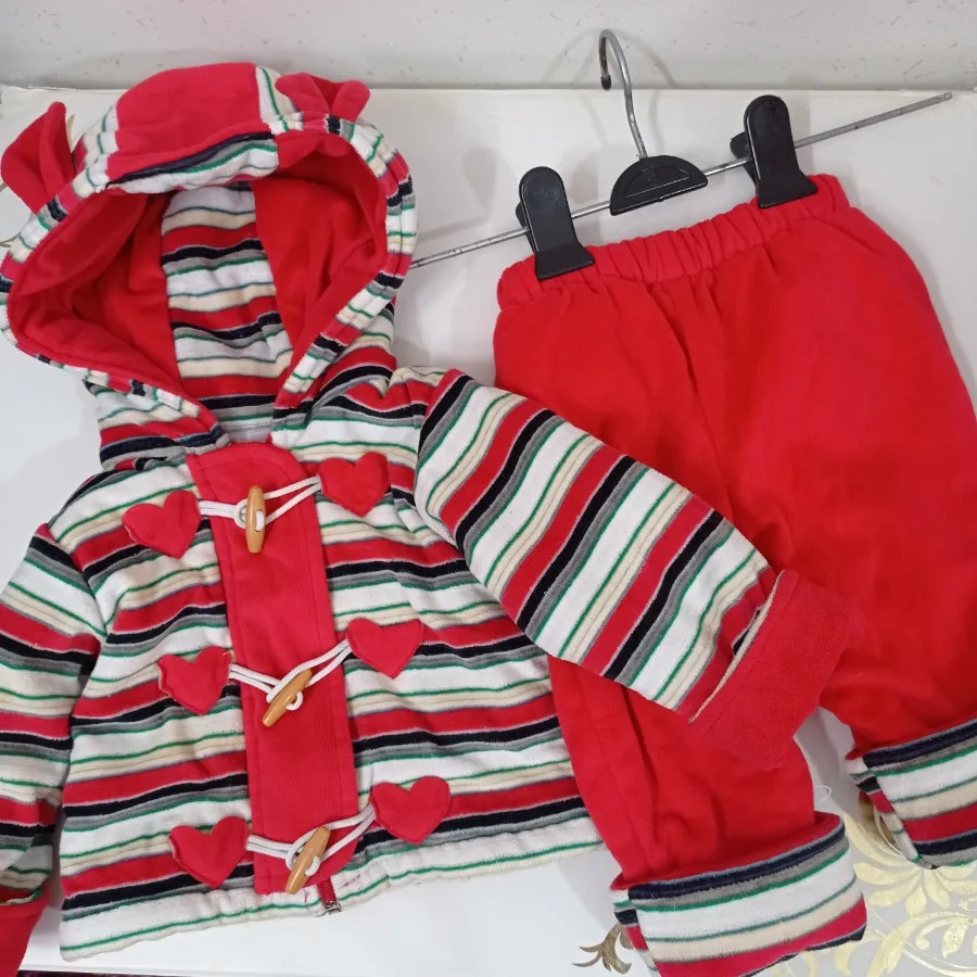 کاپشن و شلوار نوزادی