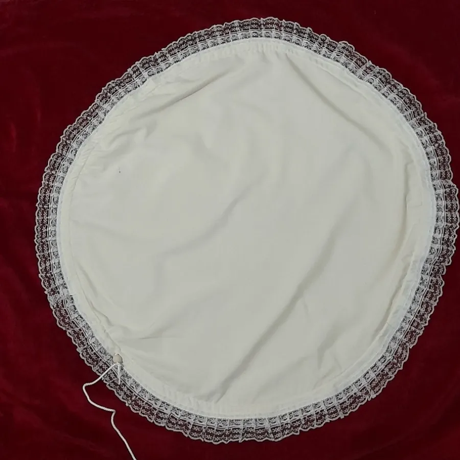 دم کنی لبه تور عروس