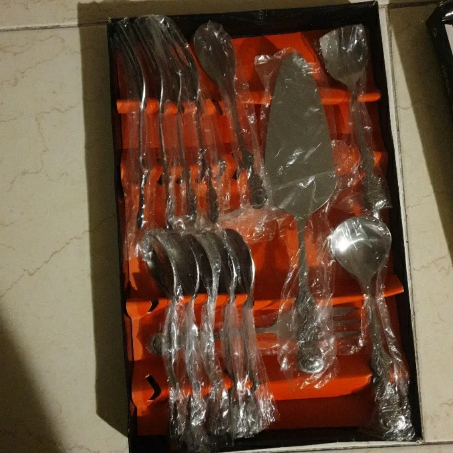 ست قاشق چنگال چای خوری