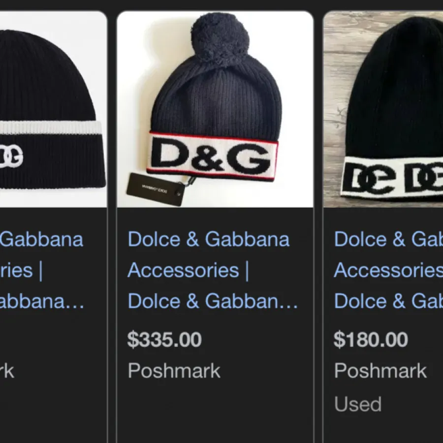 کلاه D&G