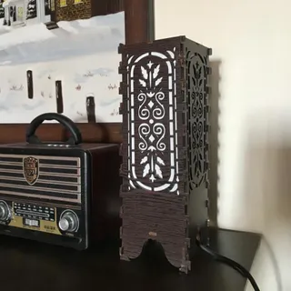 آباژور چوبی