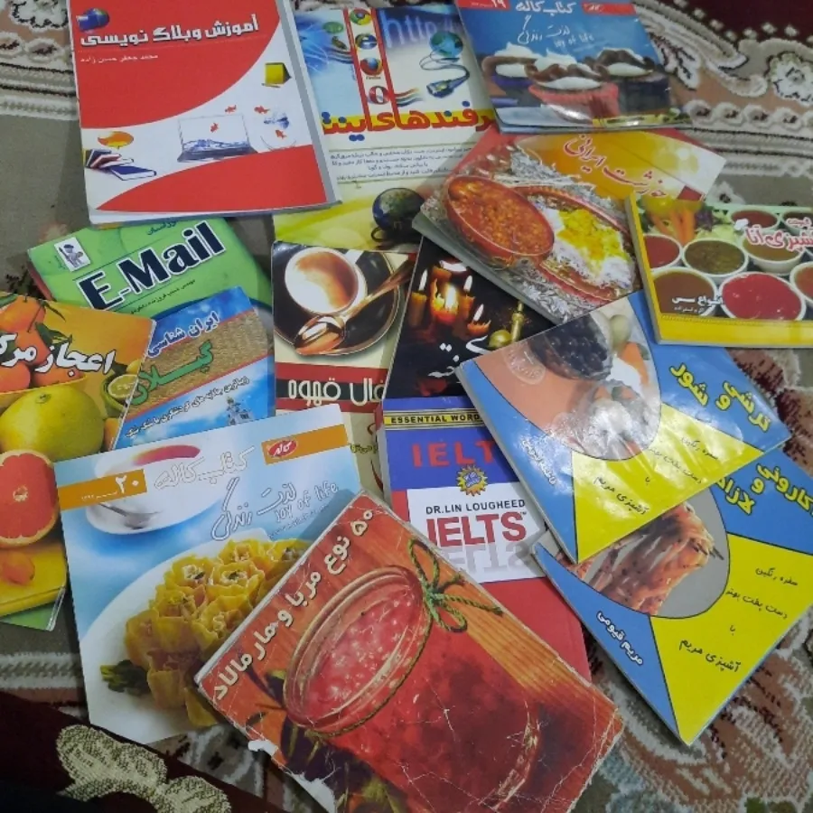 کلی کتاب آشپزی و ...