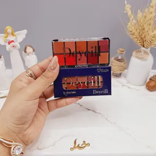 پالت رژ 10 رنگ دایسل
