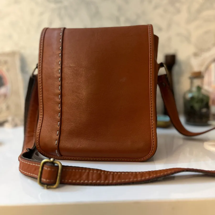 کیف چرم بند بلند