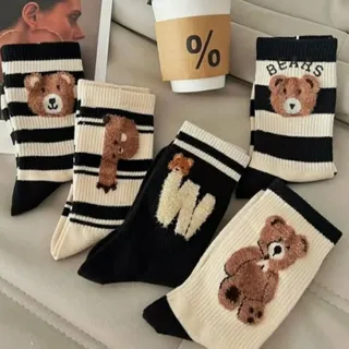 پک جوراب 5جفتی ساقدار تدی