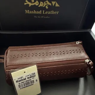 کیف لوازم آرایش چرم مشهد