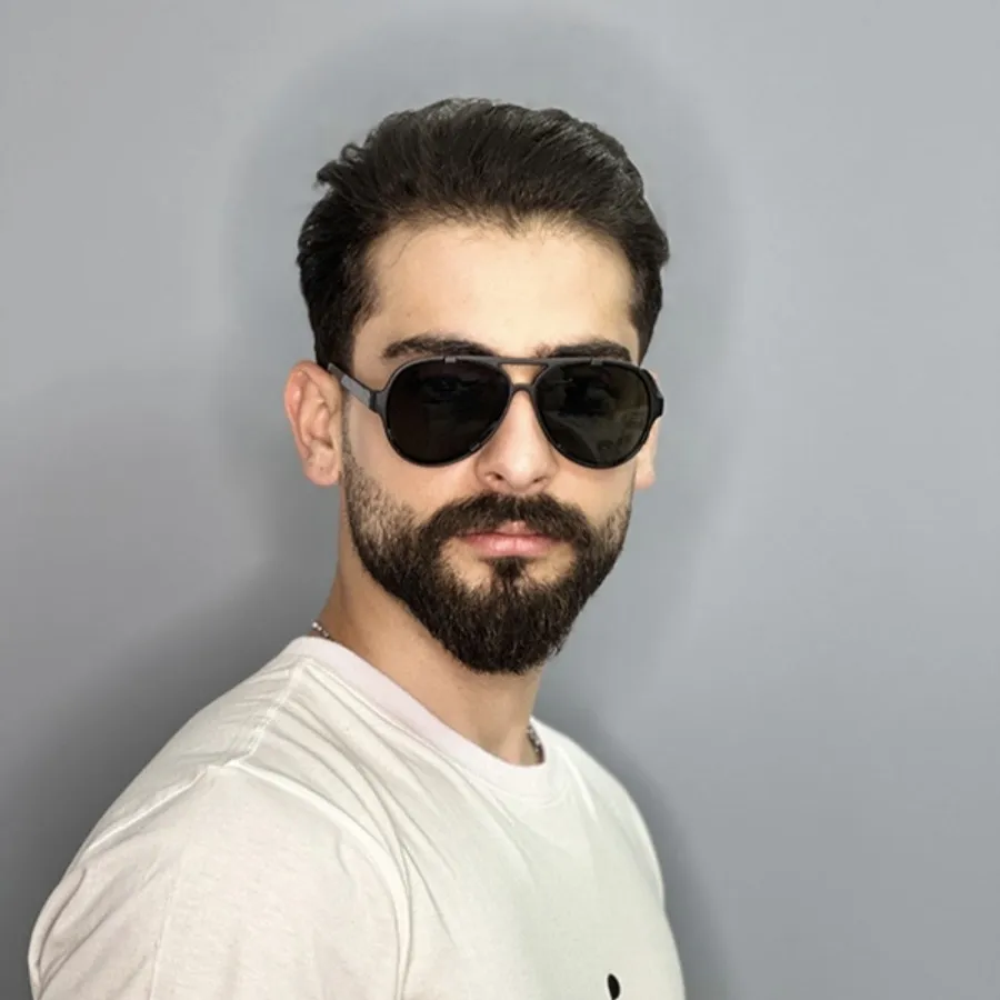 عینک آفتابی مردانه مشکی