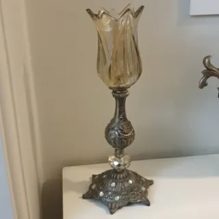 شمعدان و ساعت