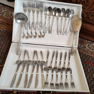 سرویس  قاشق چنگال استیل