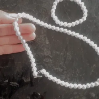 گردنبند و دستبند مروارید