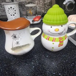 ماگ طرح ادم برفی