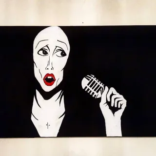 نقاشی روی بوم