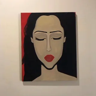 نقاشی روی بوم