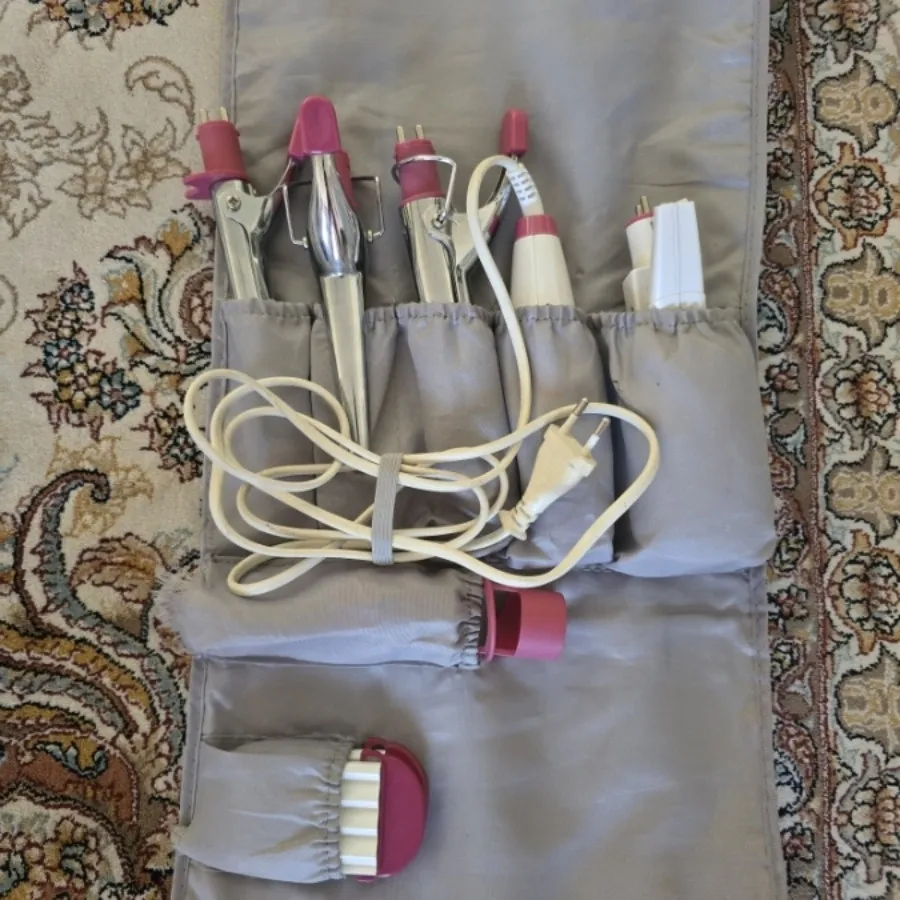 دستگاه فر و اتو مو