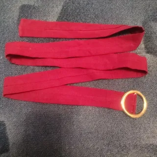 کمربند پارچه ی