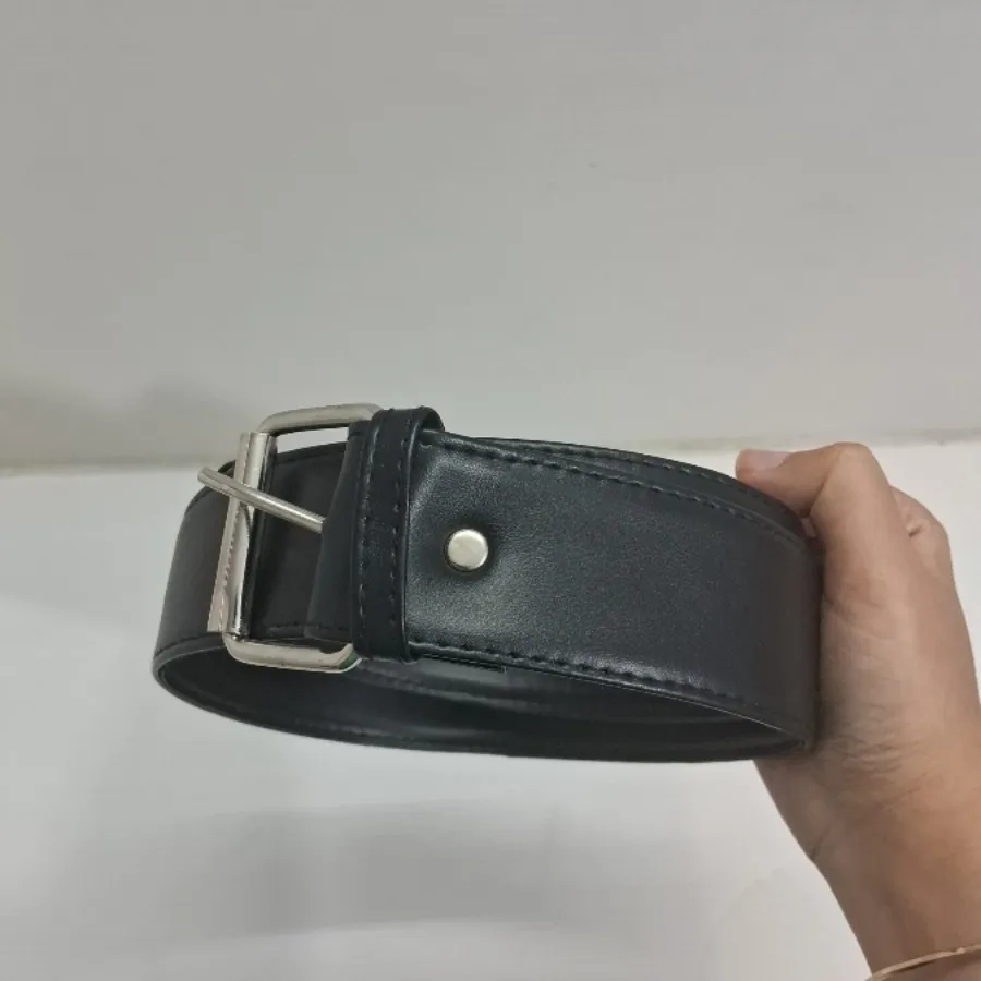 کمربند مشکی چرم