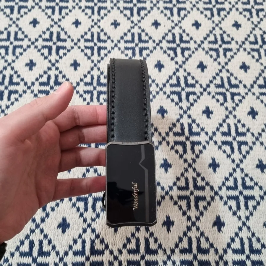 کمربند چرم پلاکی
