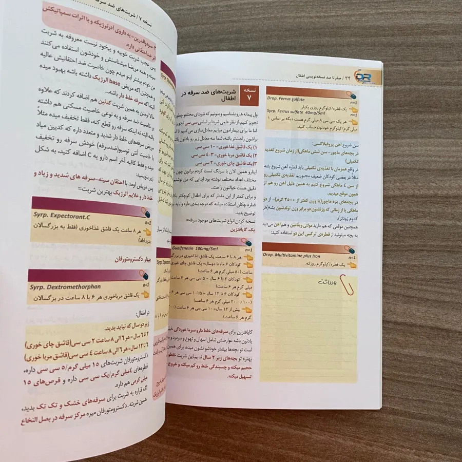 نسخه نویسی اطفال