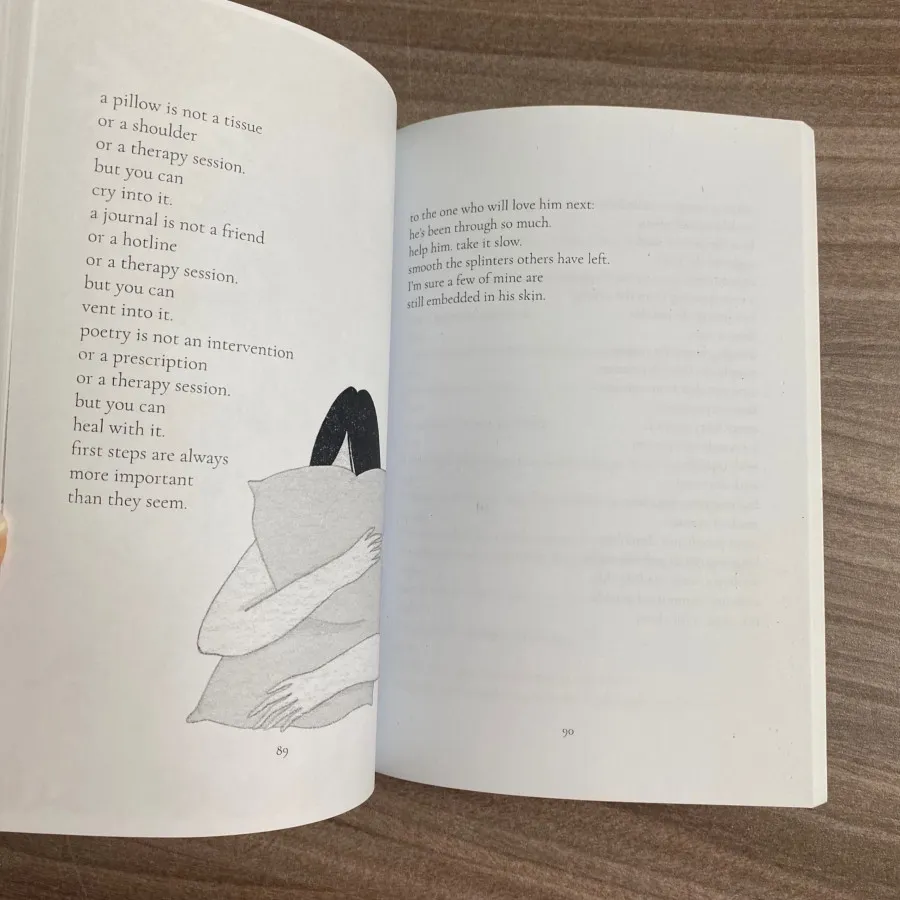 Light filters in poems