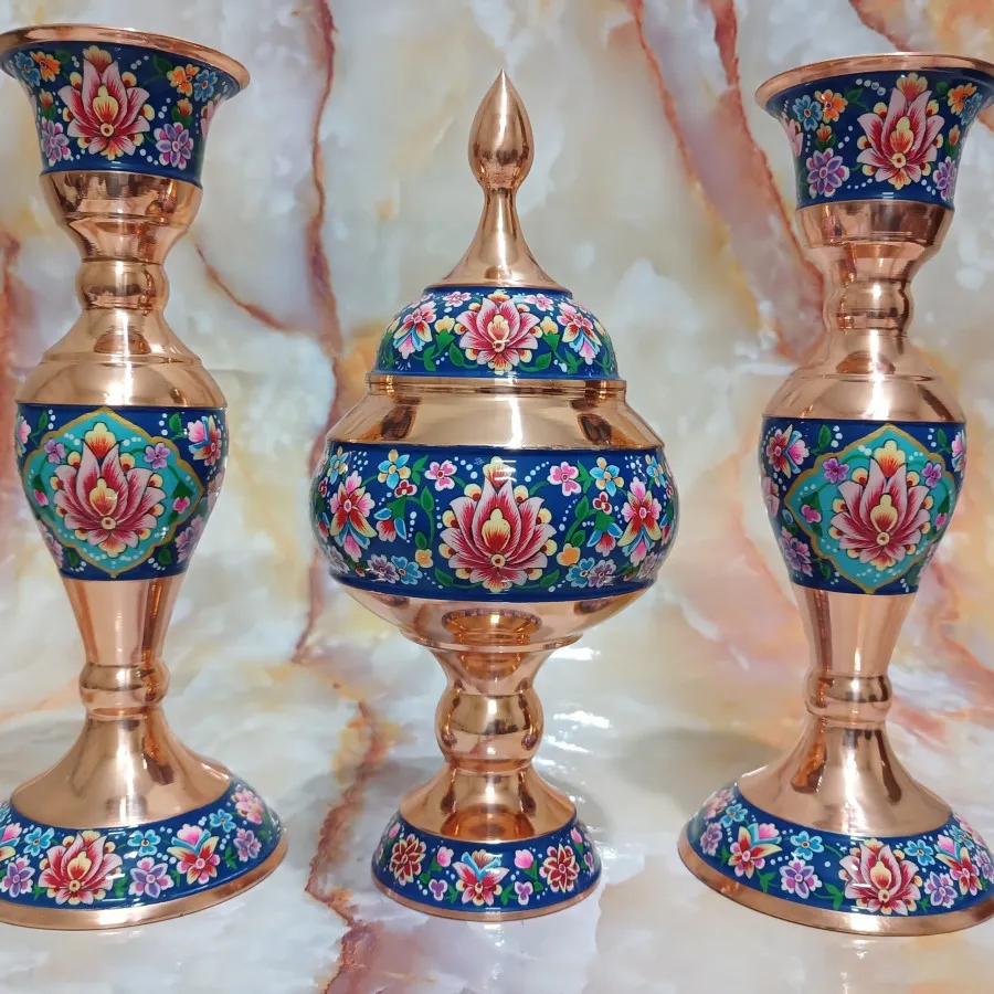 شمعدان مس وپرداز