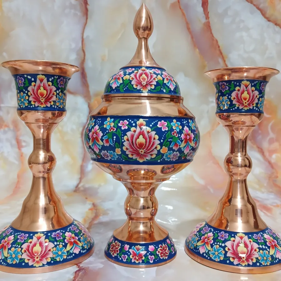 شمعدان مس وپرداز