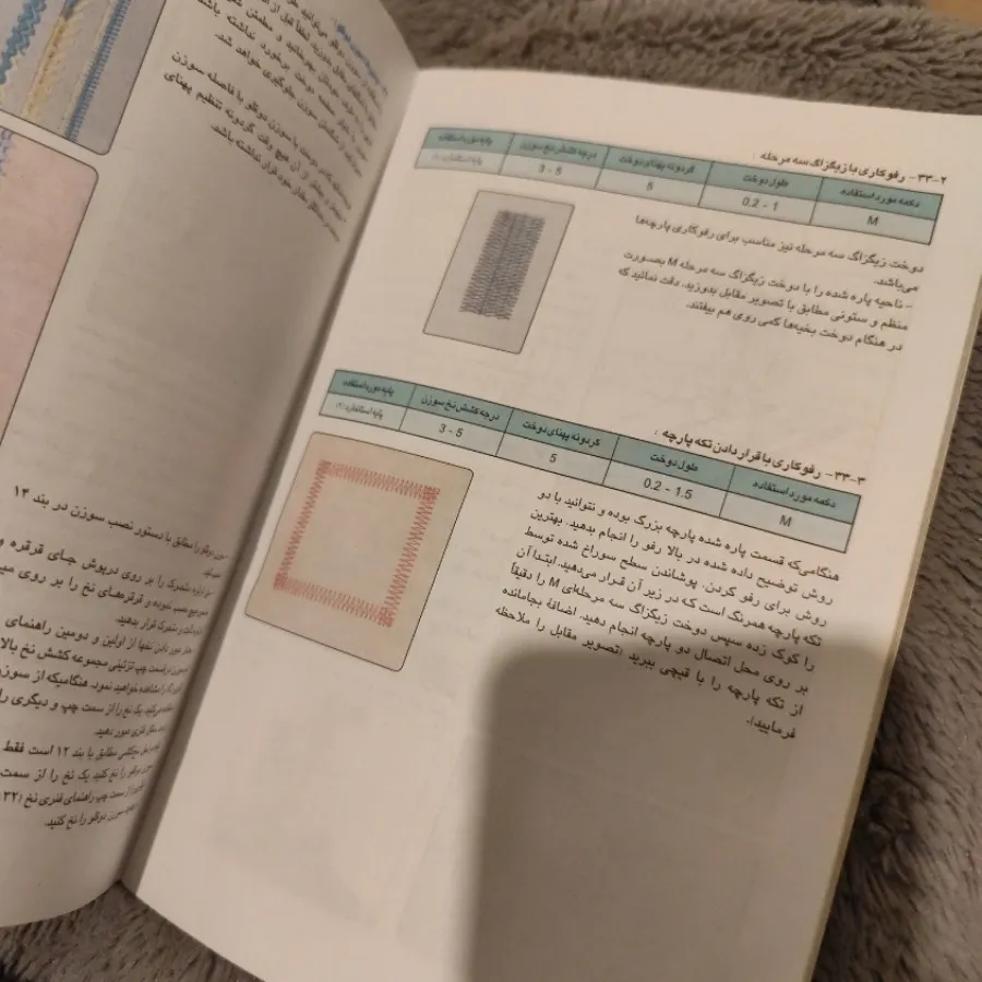 راهنمای عمومی چرخ خیاطی