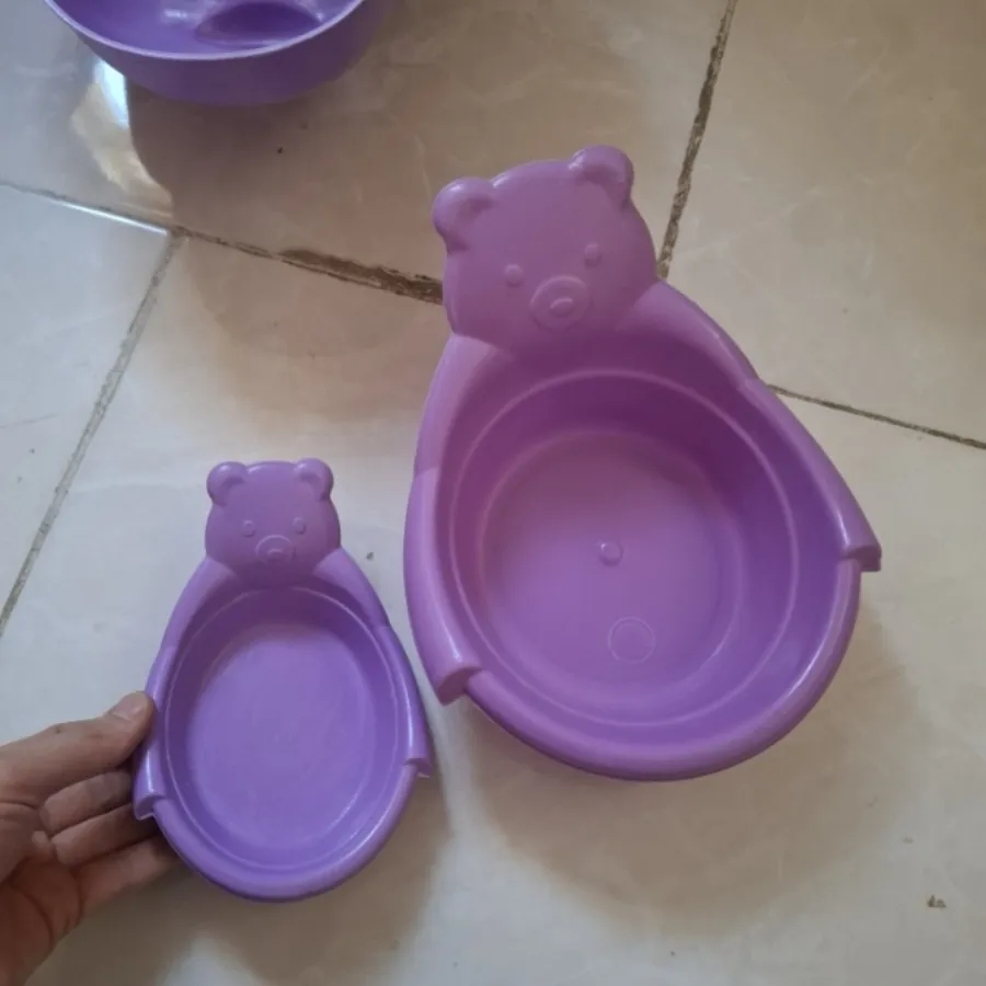 لگن آموزشی،وسایل حمام