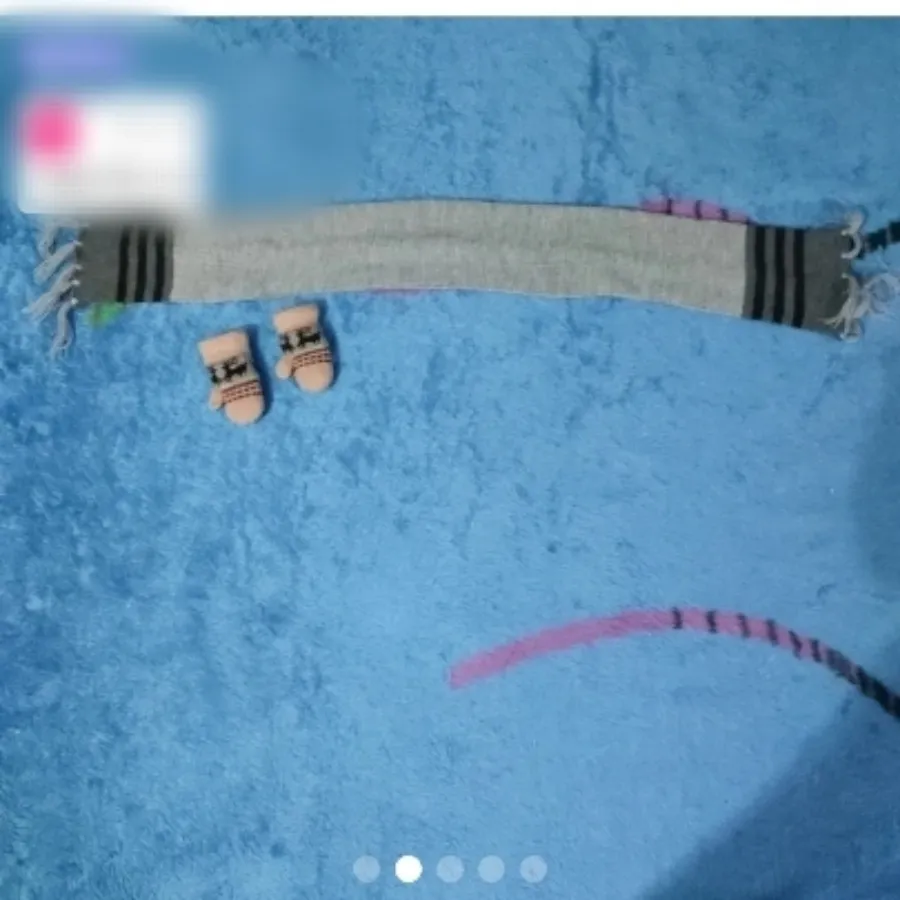 ست شال و دستکش