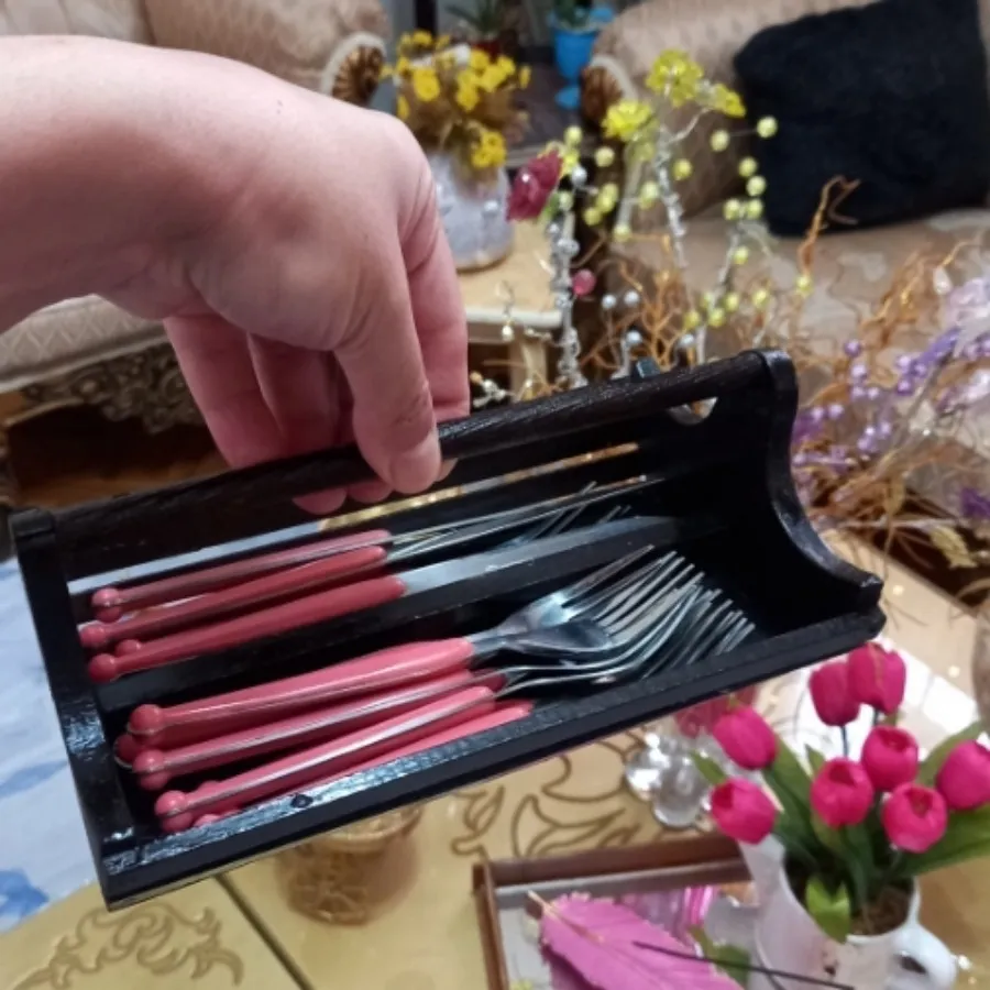 جاکارد و چنگال چوبی