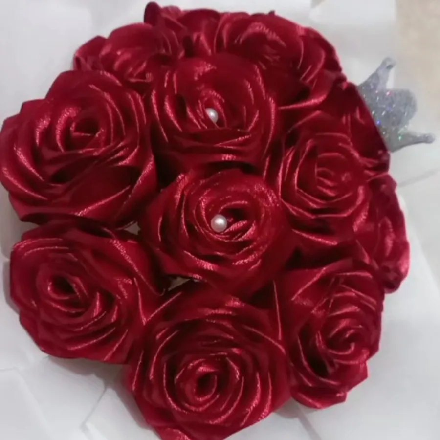 دسته گل مرواریدی لاکچری
