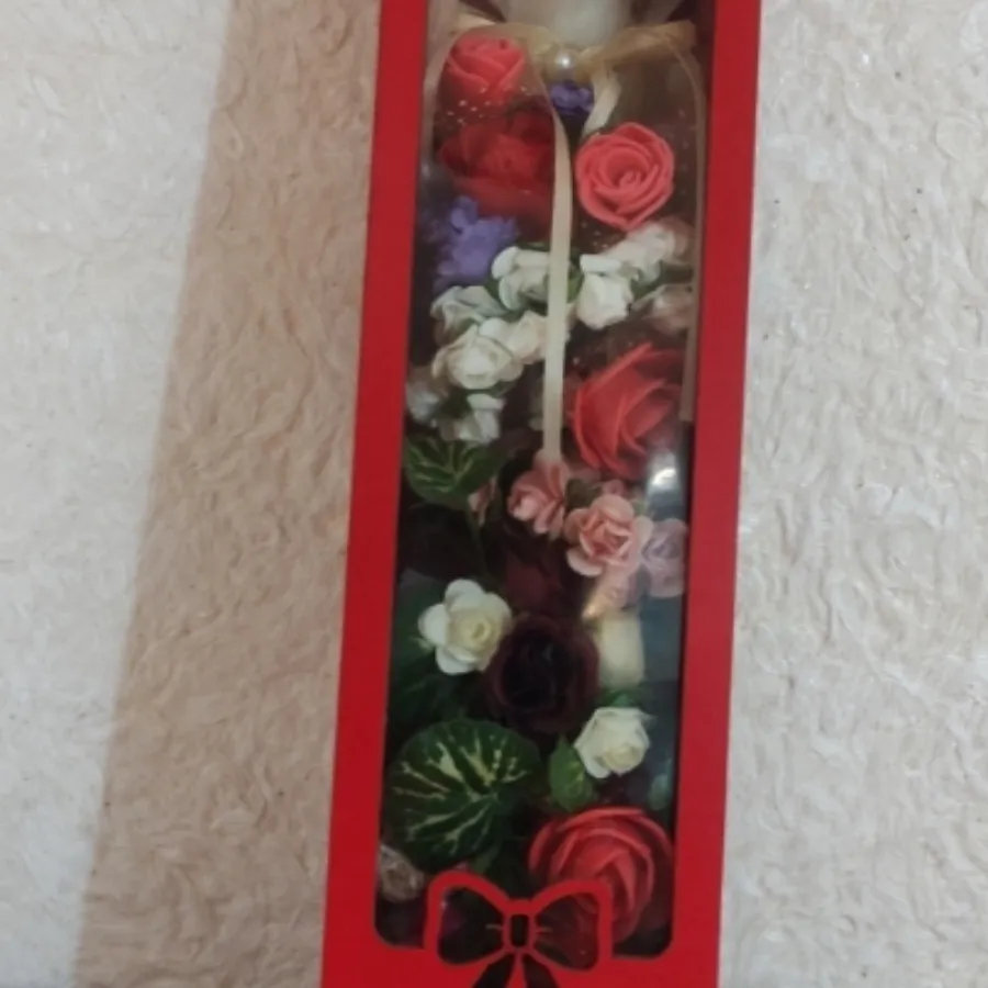 باکس چوبی پر گل