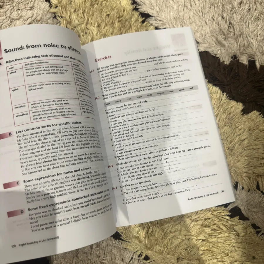 کتاب زبان vocabulary
