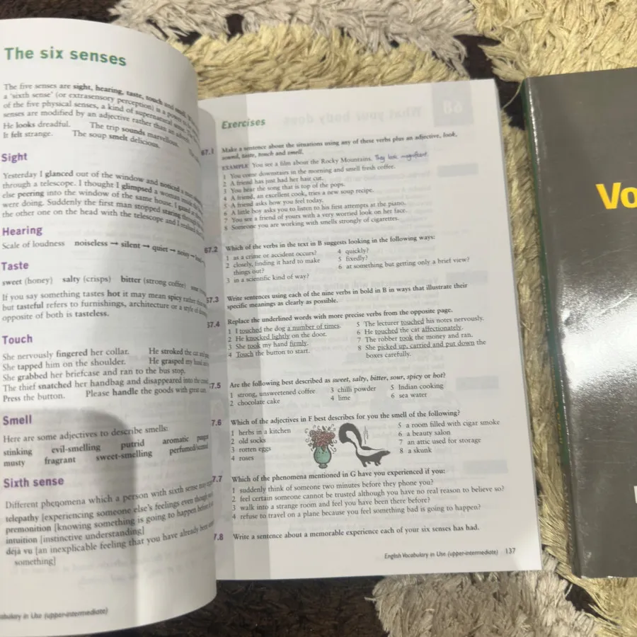 کتاب زبان vocabulary