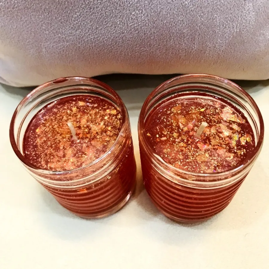 شمع لیوانی ژله ای