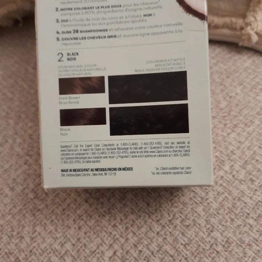 رنگ موی CLAIROL