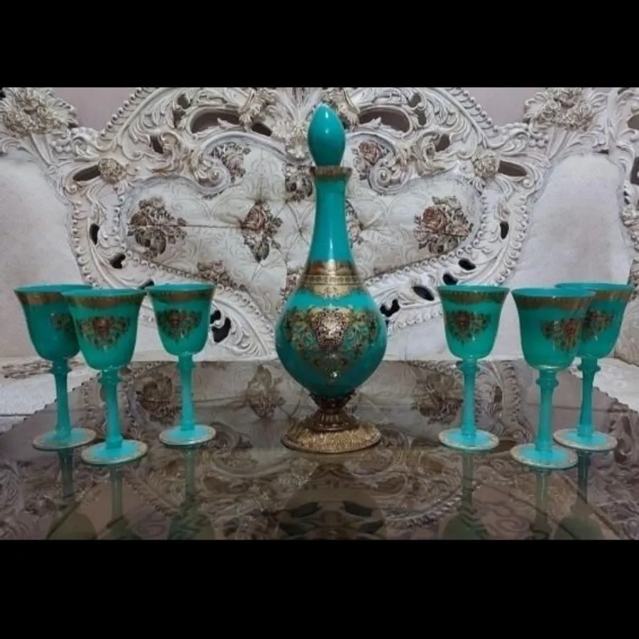 ظروف پذیرایی دکوری گلدکیش