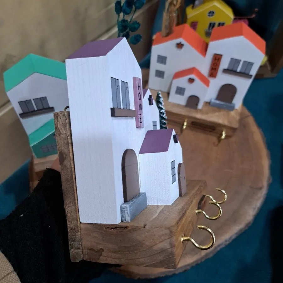 جاکلیدی مینی چوبی