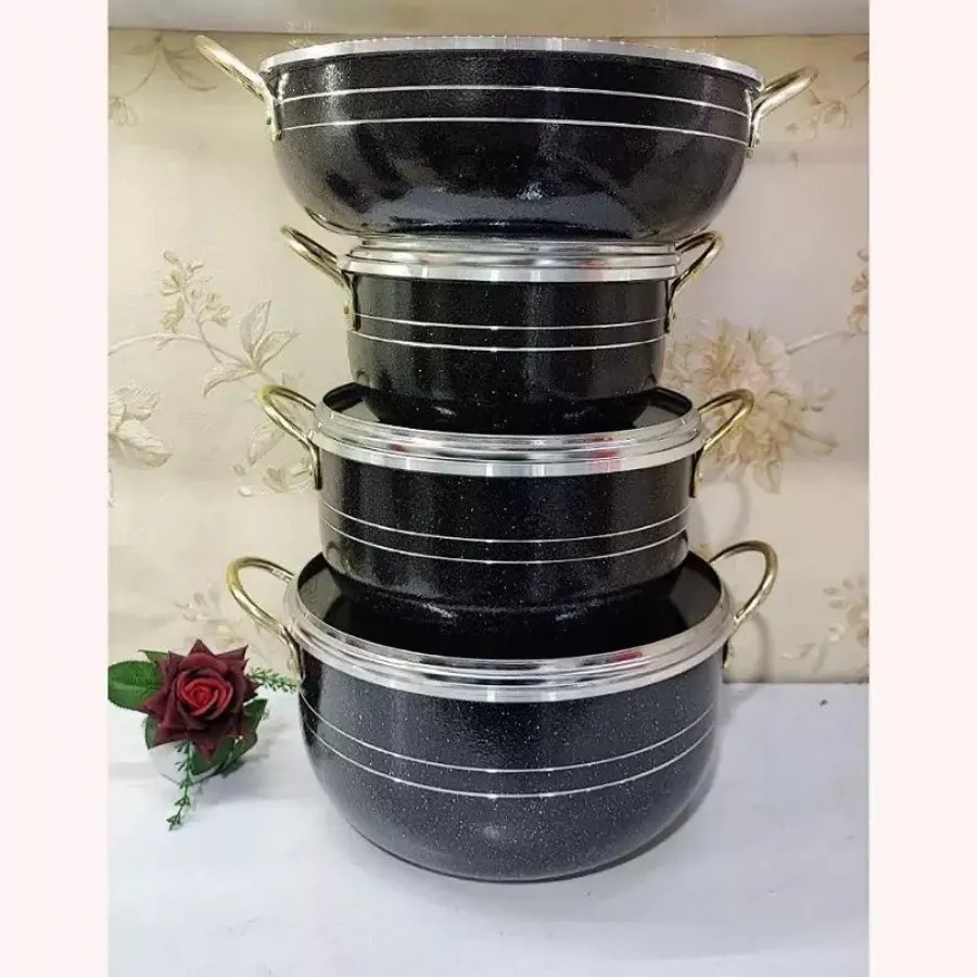 قابلمه تفلون لونه زنبوری