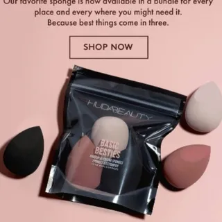 پک اسفنج اصل huda beauty