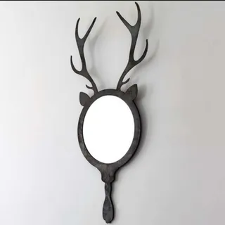 آیینه دکوری گوزن شاخدار