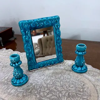 ایینه و شمعدان