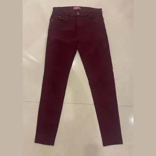 شلوار جین زرشکی برشکا