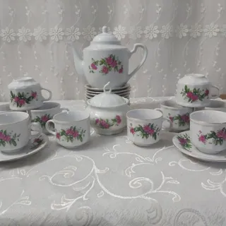 سرویس چای خوری گلسرخی