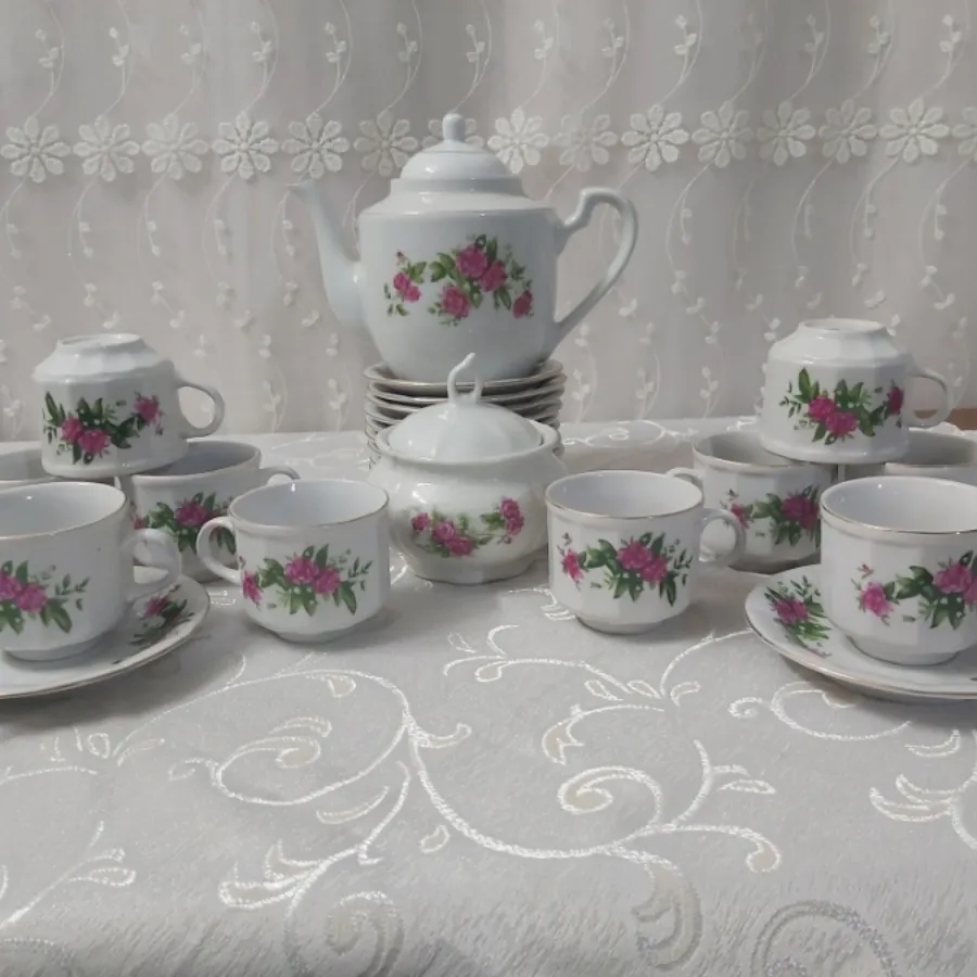 سرویس چای خوری گلسرخی