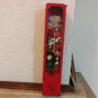باکس چوبی پر گل