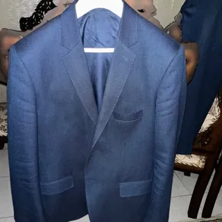 کت شلوار آبی درباری