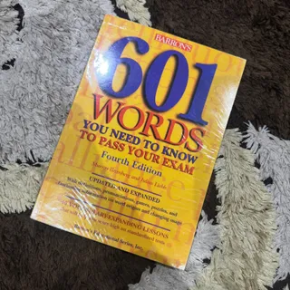 کتاب زبان 601