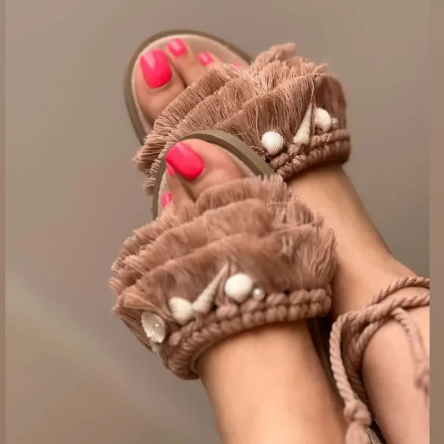 صندل مکرومه