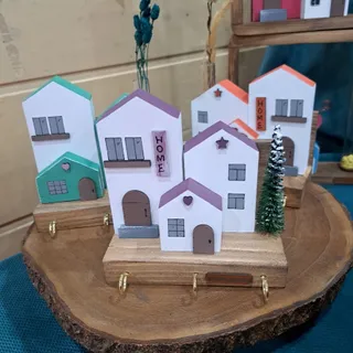 جاکلیدی مینی چوبی